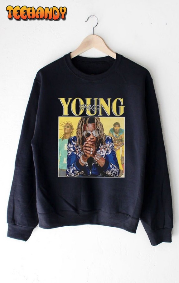 Young Thug Sweatshirt, Young Thug King Spider 90s Rap Hip Hop Retro Vintage Shirt