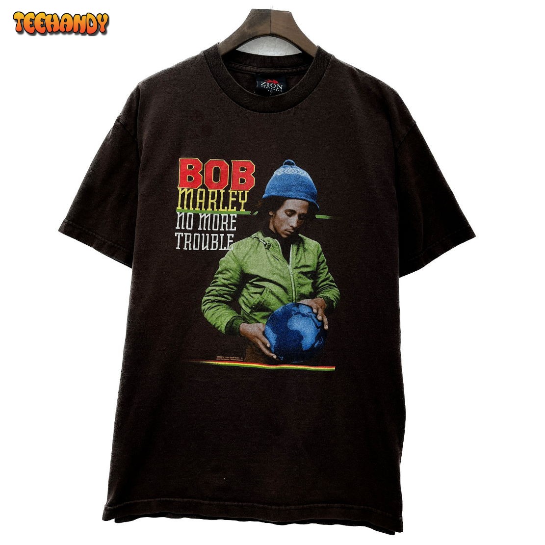 2003 Bob Marley No More Trouble Vintage Music T-shirt