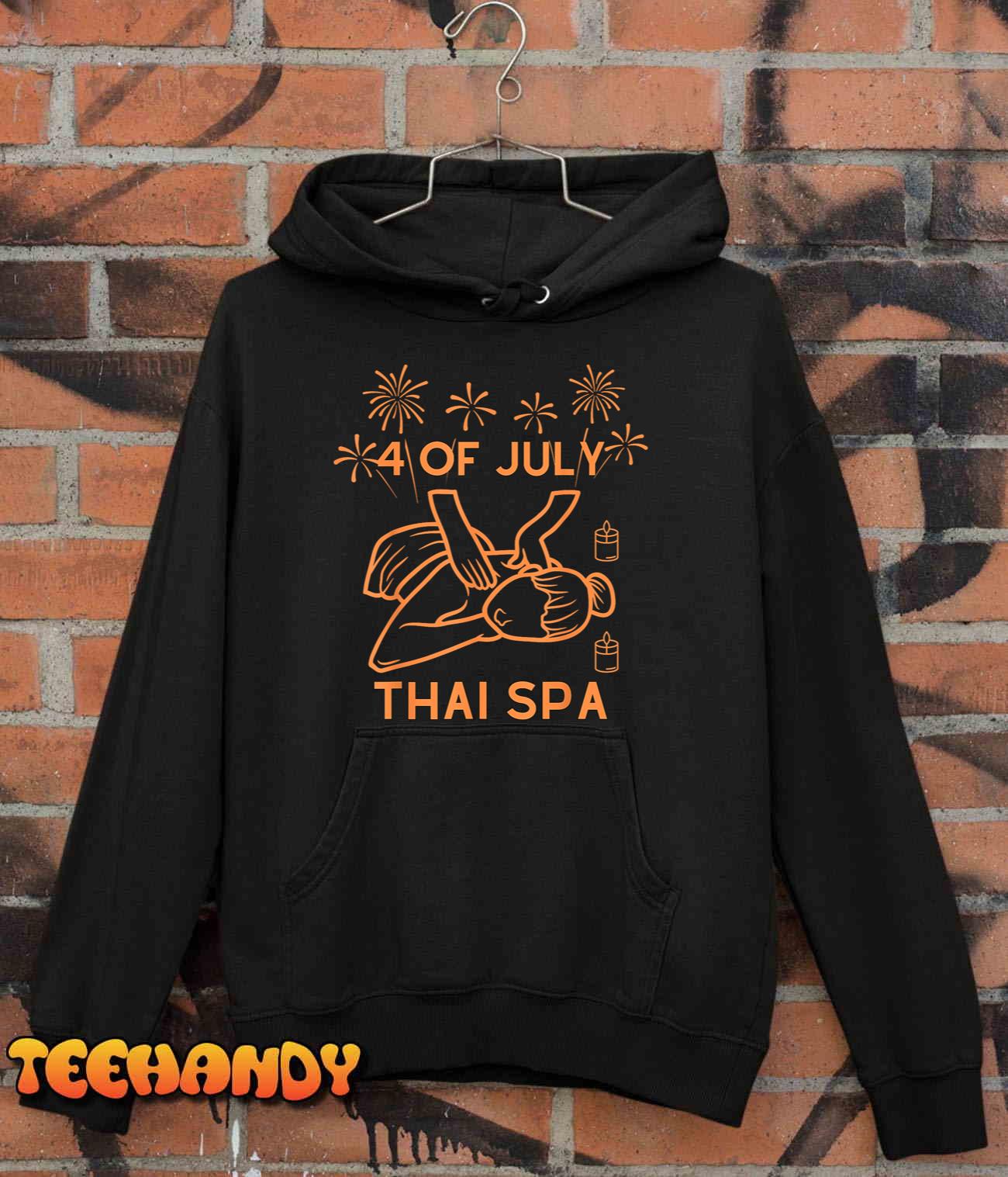 4 Of July Celebrate Thai Spa T-Shirt