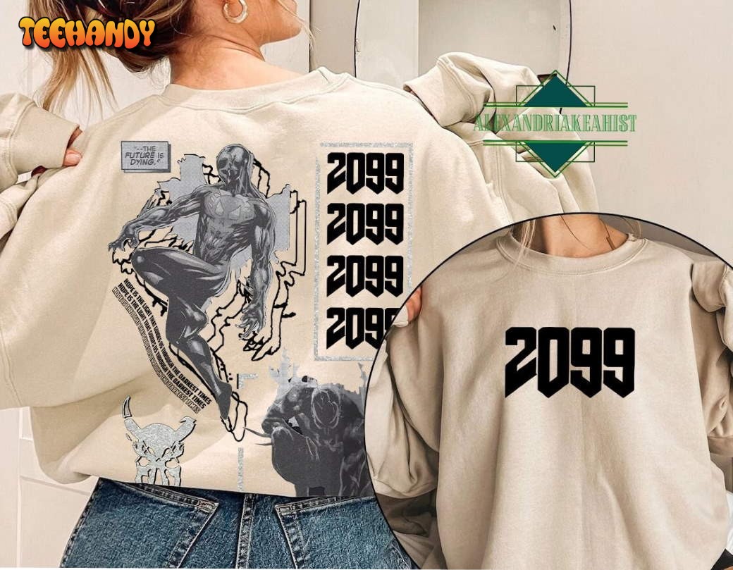 90s Vintage Styled Spiderman 2099 Sweatshirt, Spider Man 2099 Sweatshirt