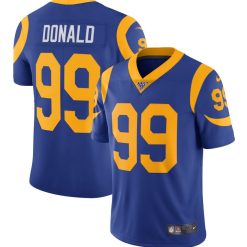 Aaron Donald Los Angeles Rams NFL 100 Vapor Limited Jersey – Royal