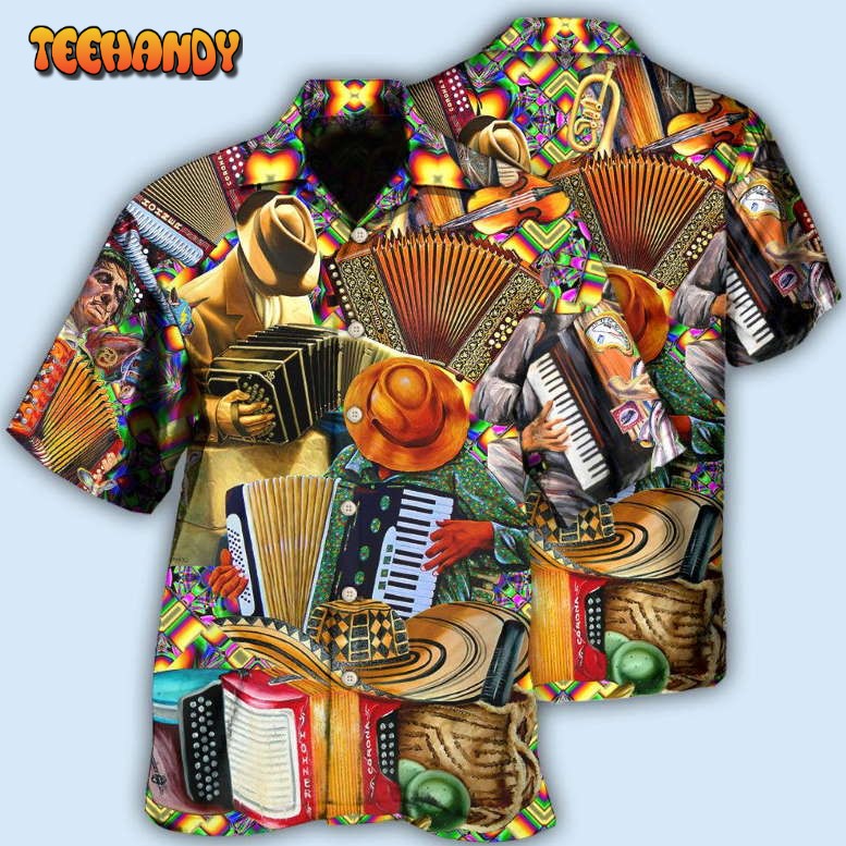 Accordion Music Where Words Failed Accordion Speaks Hawaiian Shirt