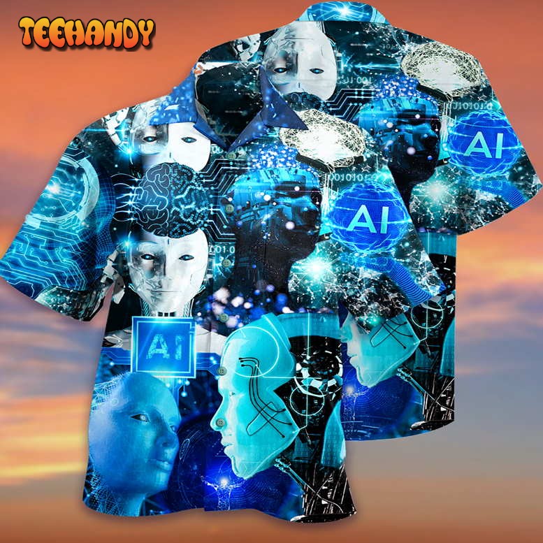 AI In Modern Life Hawaiian Shirt