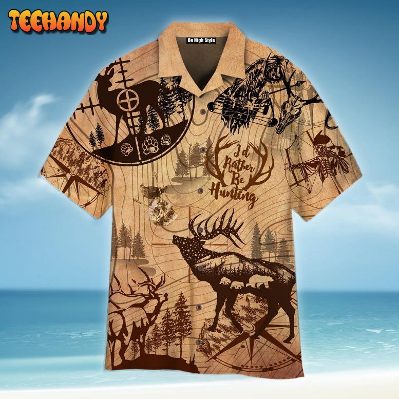 Amazing Hunting Deer Aloha Hawaiian Shirt