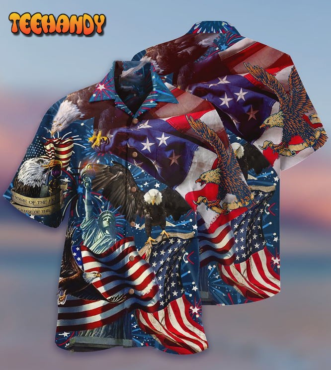 America Eagle Victory Love Hawaiian Shirt