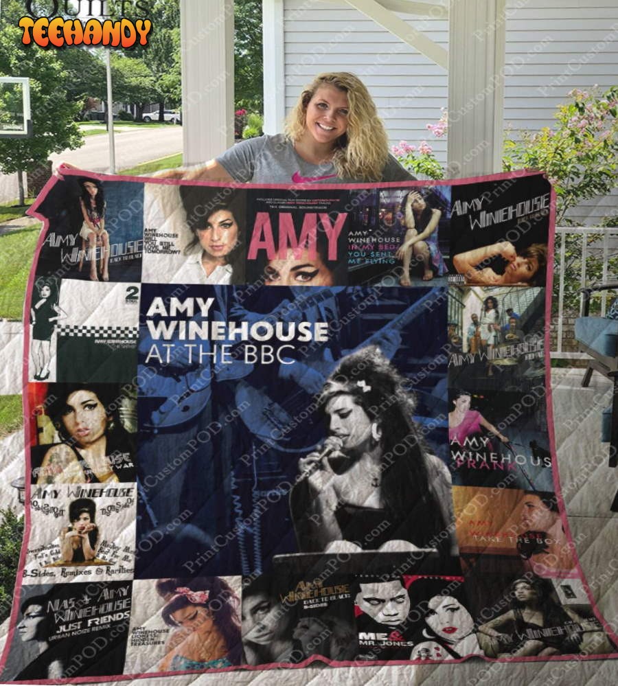 Amy Winehouse 3D Customized Quilt Blanket