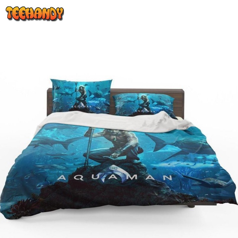 Aquaman Justice League Jason Momoa Duvet Cover Bedding Sets