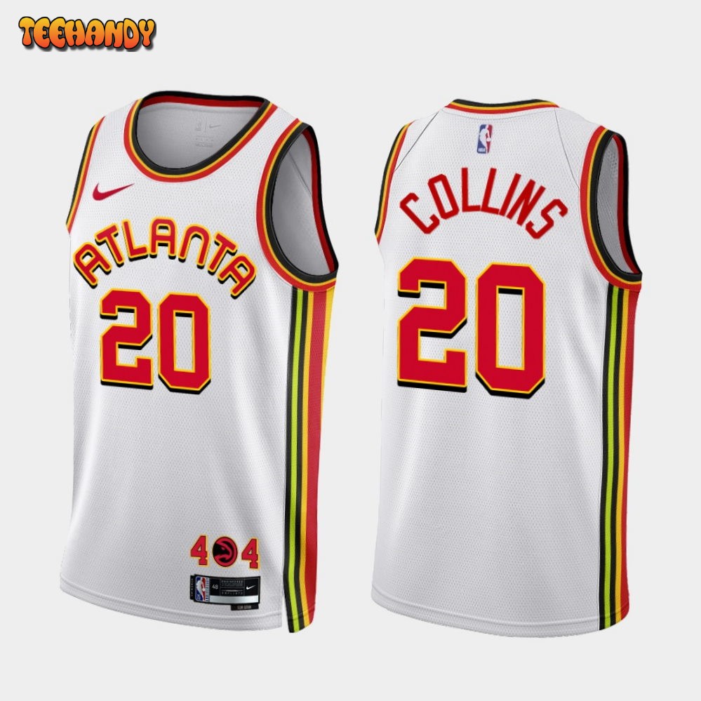 Atlanta Hawks John Collins 2022-23 Association Edition Jersey White