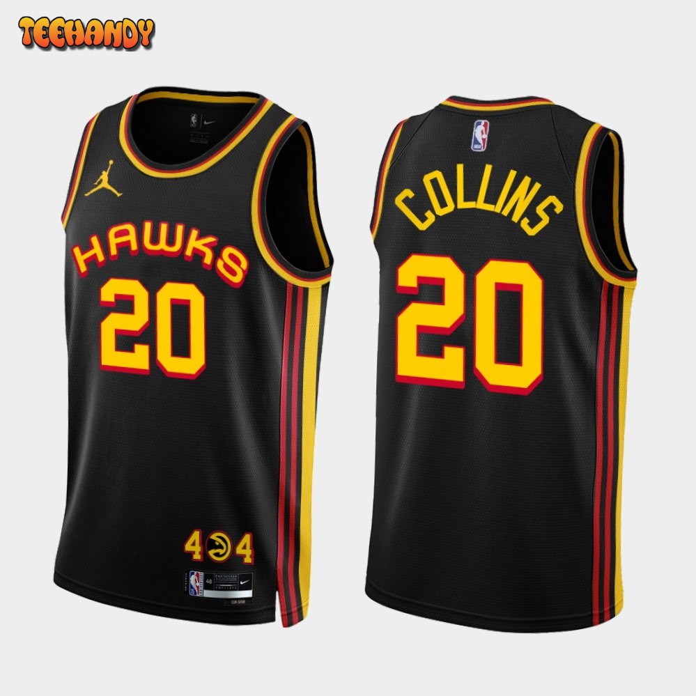 Atlanta Hawks John Collins 2022-23 Statement Edition Jersey Black