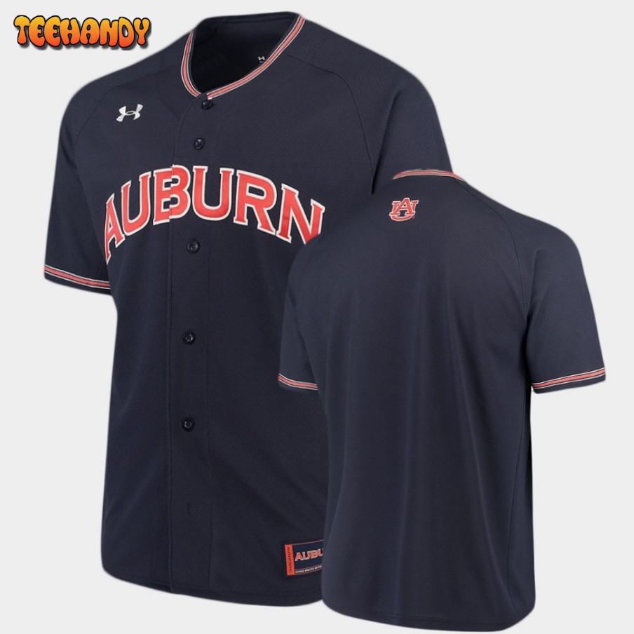 Auburn Tigers College Baseball Navy Replica Jersey