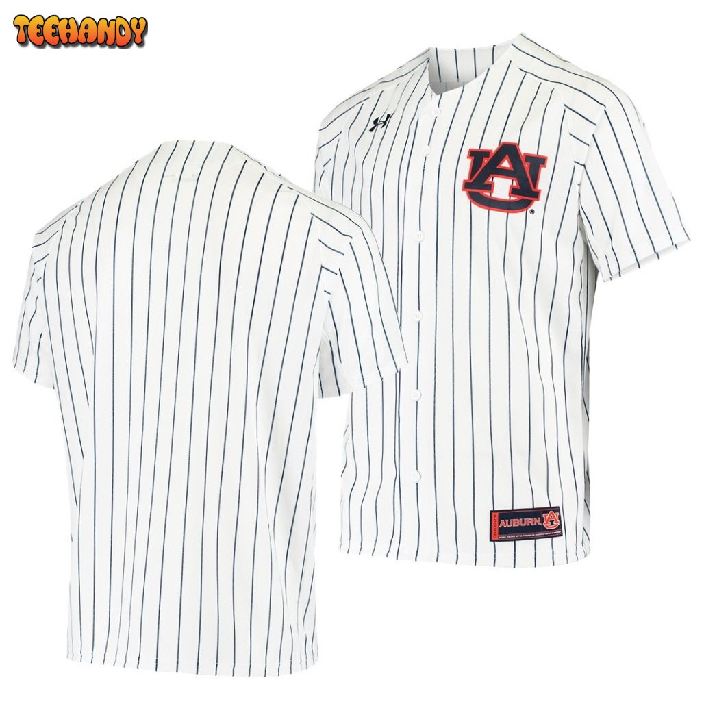 Auburn Tigers College Baseball White Replica Jersey