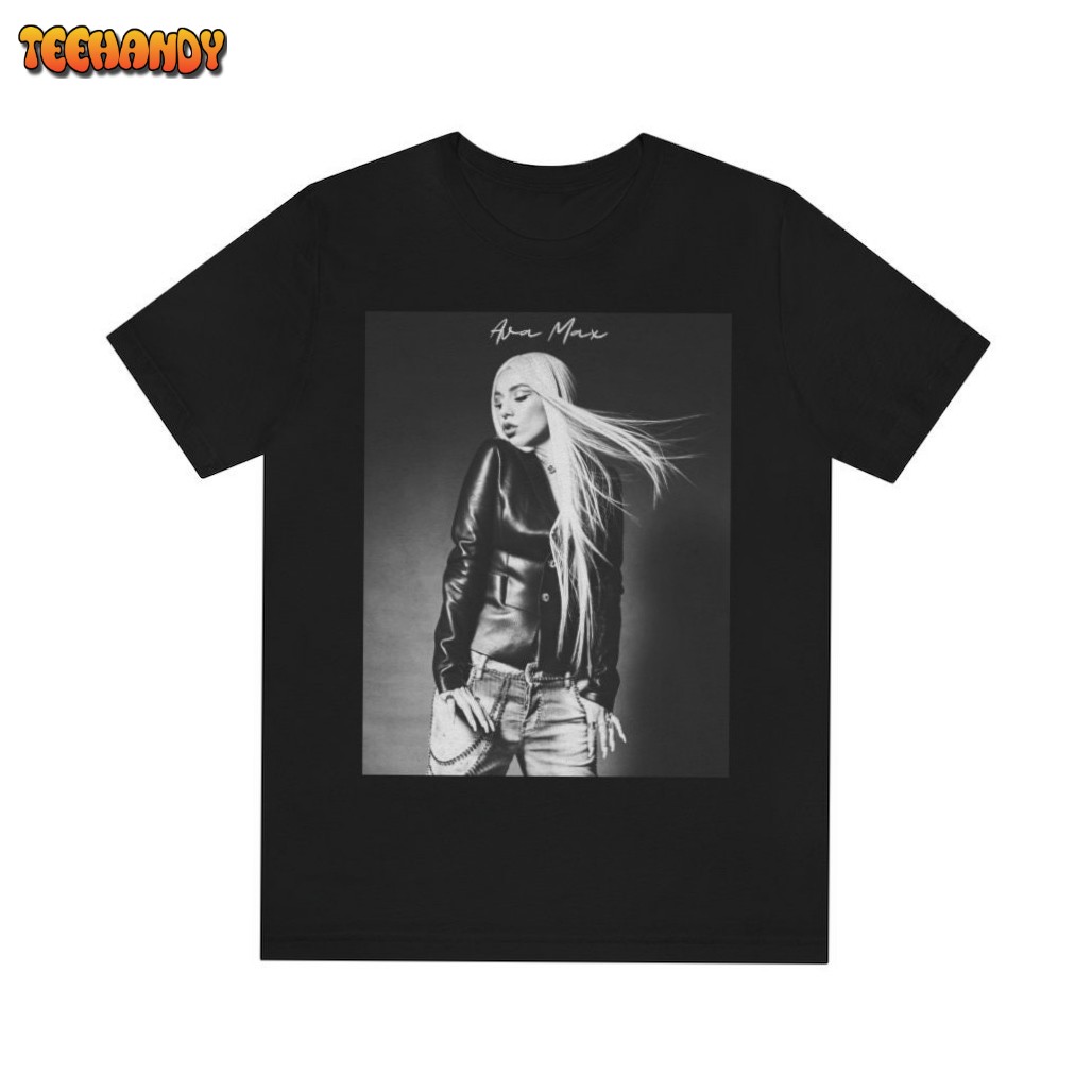 Ava Max Vintage Style T-Shirt, Photoshoot Bootleg Inspired Minimalist Shirt