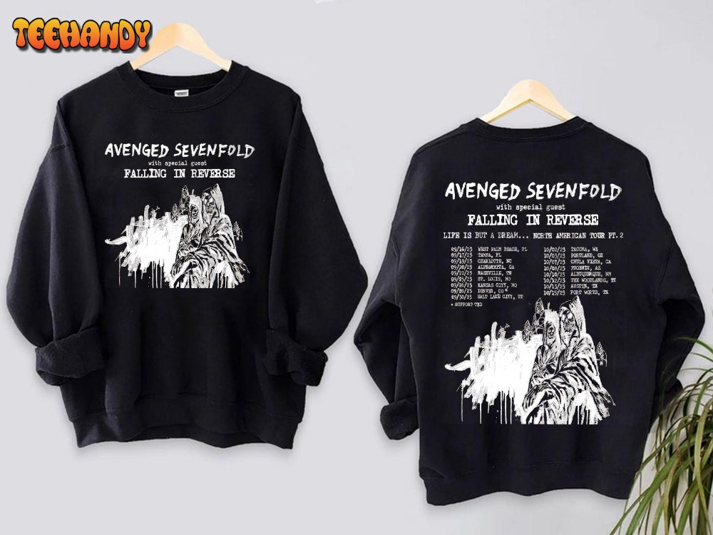 Avenged Sevenfold Life Is But A Dream North American Tour 2023 Shirt