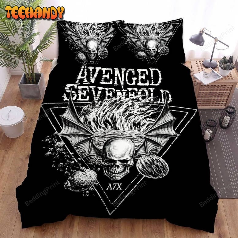 Avenged Sevenfold Skull With The Planets Art Bedding Sets