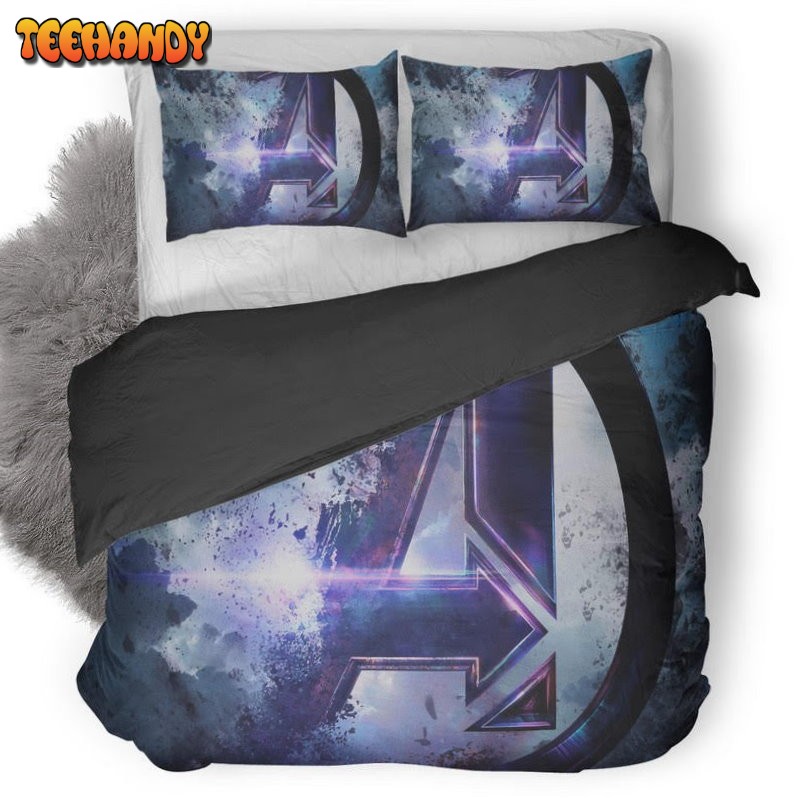 Avengers Endgame Logo Abstract Artwork Duvet Cover Bedding Sets