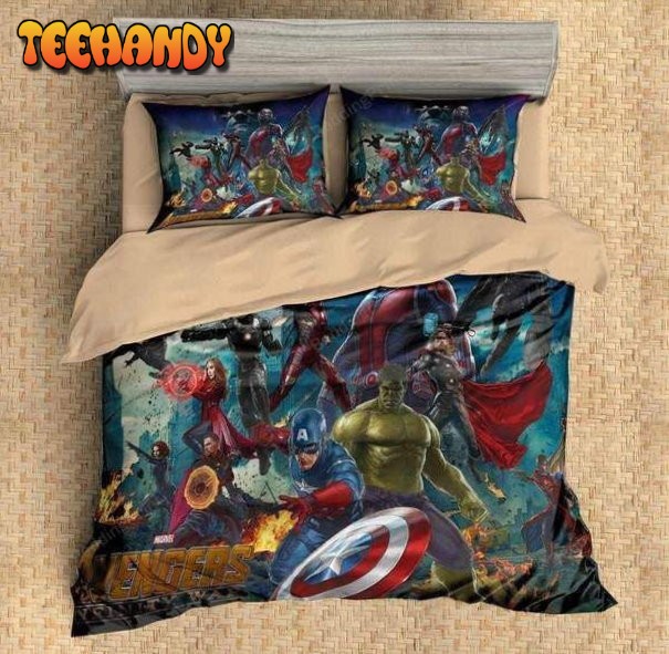 Avengers Infinity War Duvet Cover Bedding Set V2