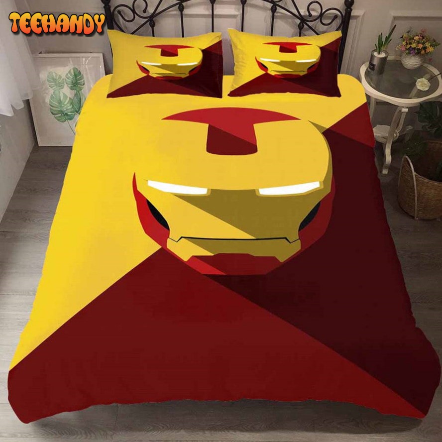 Avengers Iron Man Print Bedding Sets