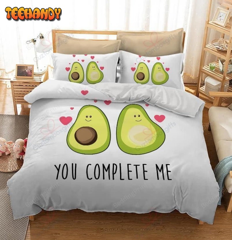 Avocado You Complete Me Bedding Sets