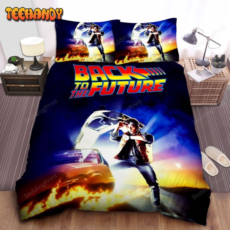 Back To The Future Movie Poster Bedding Sets