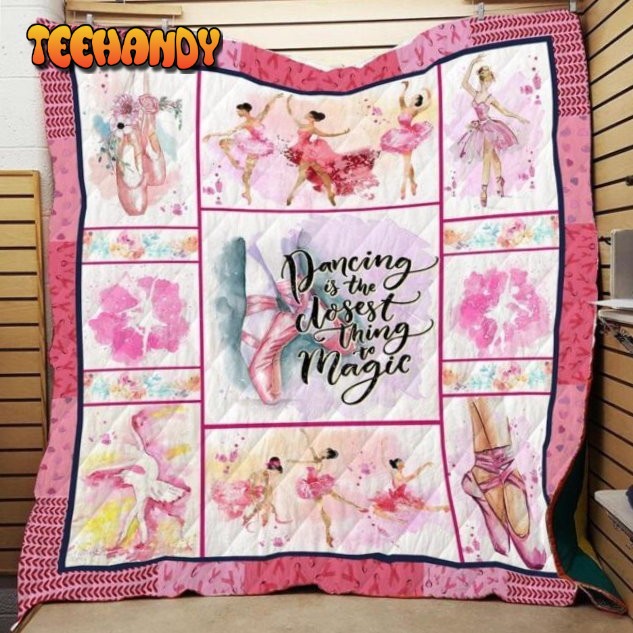 Ballet  3D Customized Quilt Blanket