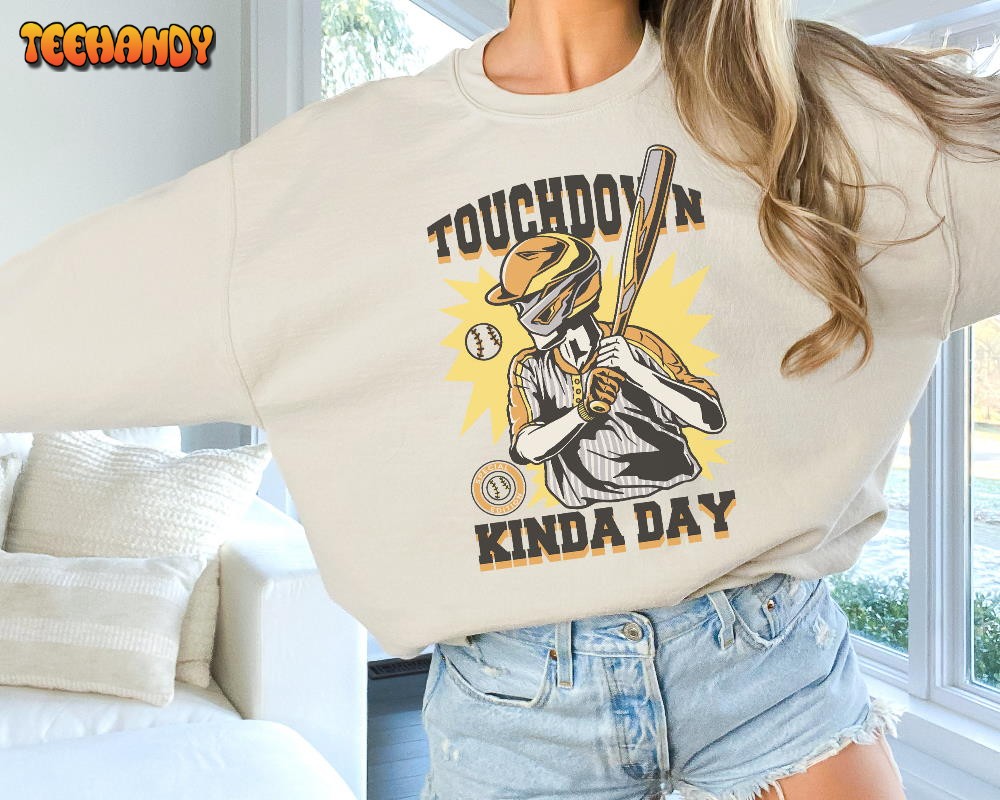 Baseball Player Vintage Sweatshirt T-Shirt, Vintage Game Day Sweatshirt