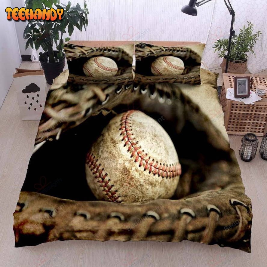 Baseball Vintage Duvet Cover Bedding Sets