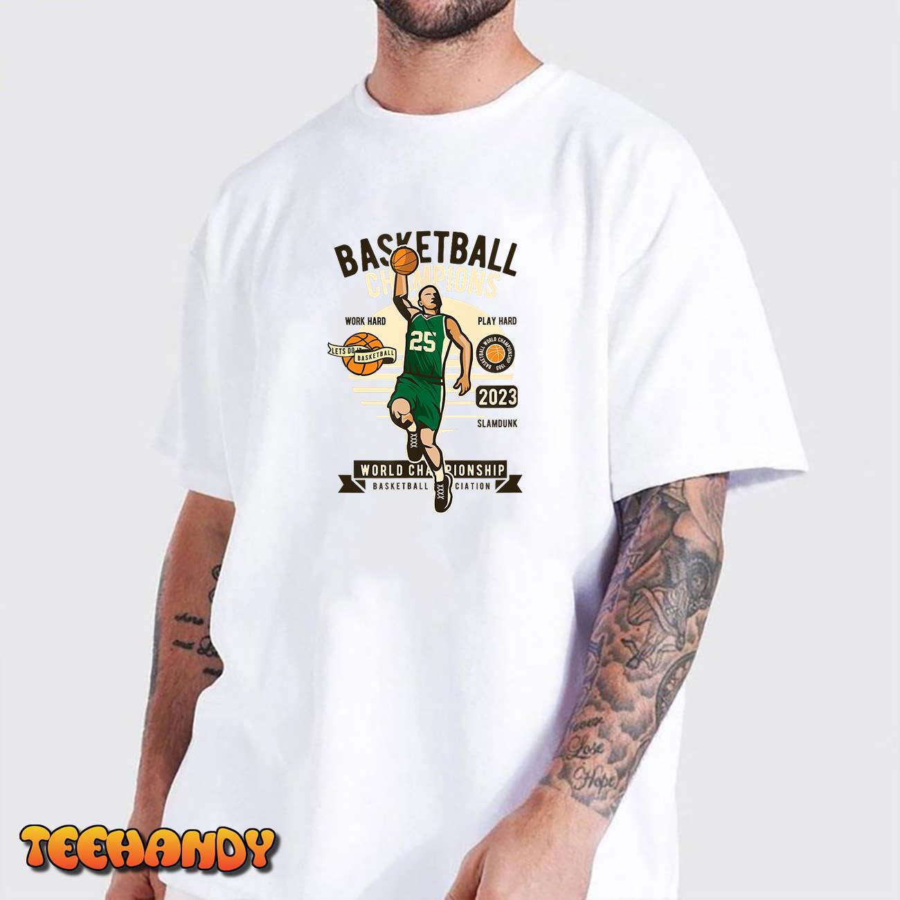 Basketball Player Game Coach Sports Lover Dunk T-Shirt