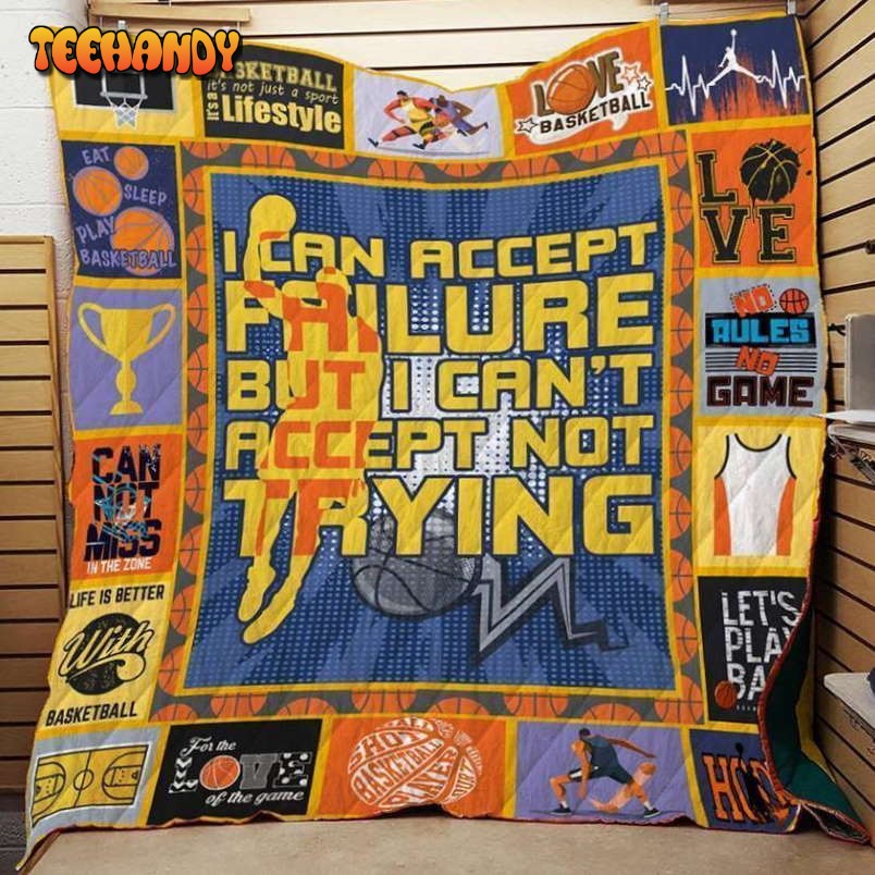 Basketball Quilt Blanket