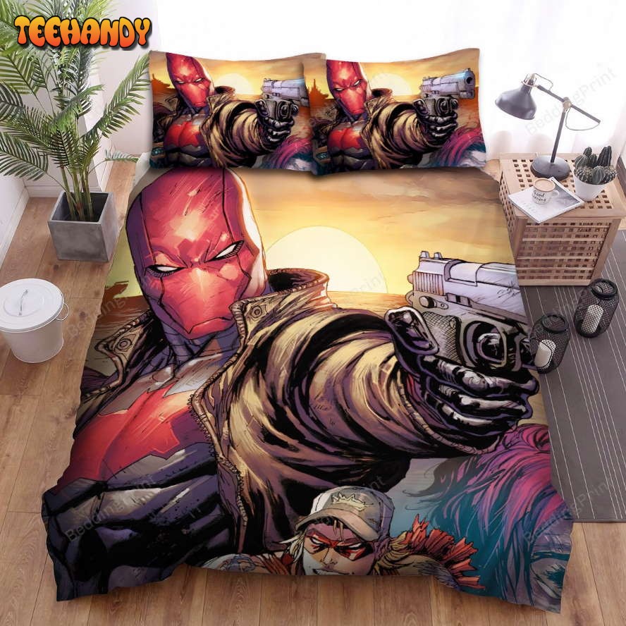 Batman Under The Red Hood Series Art 7 Duvet Cover Bedding Sets