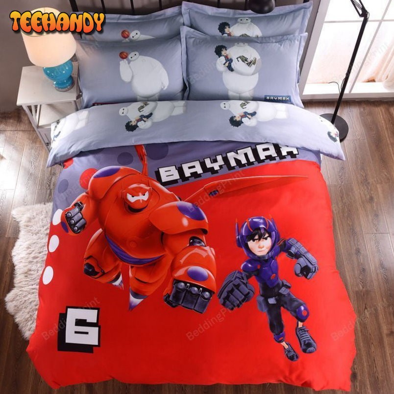 Baymax Big Hero Duvet Cover Bedding Set