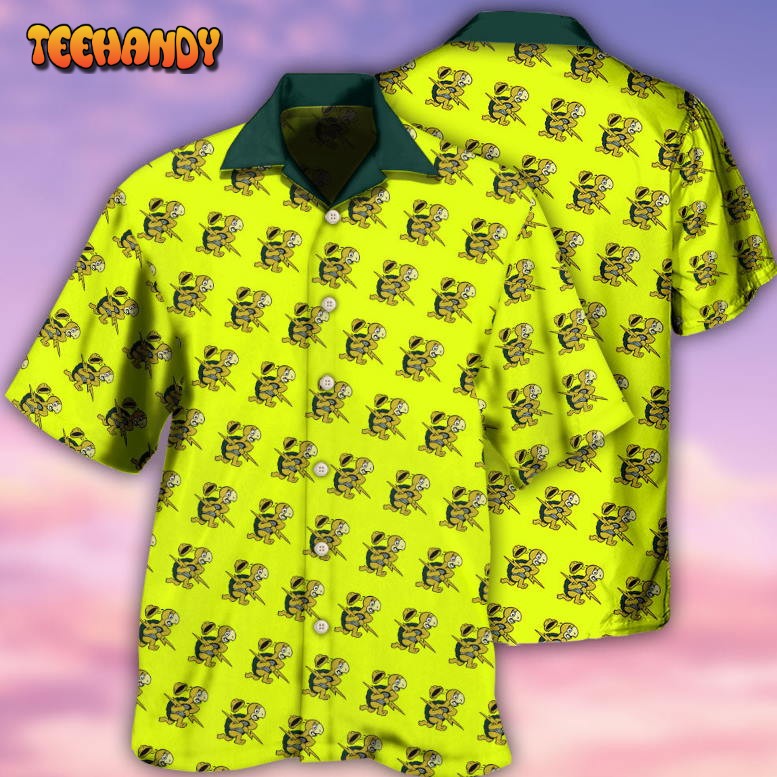 Beautiful Comic Turtle Hawaiian Shirt