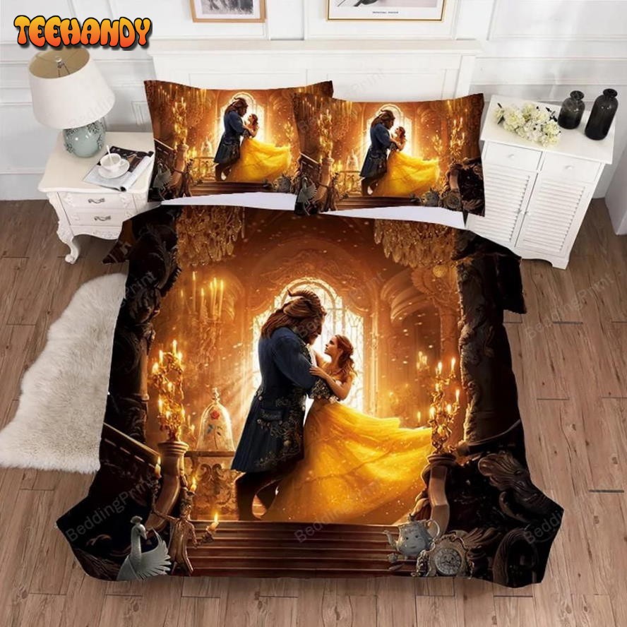 Beauty And The Beast Duvet Cover Bedding Set_6199