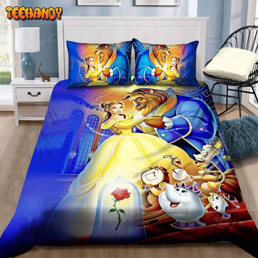 Beauty And The Beast Duvet Cover Bedding Sets V1