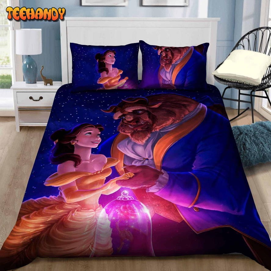 Beauty And The Beast Duvet Cover Bedding Sets V3