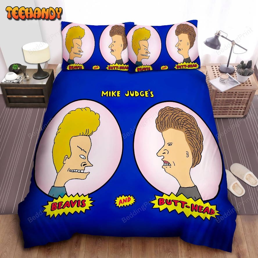 Beavis And Butt-Head Vintage Poster Duvet Cover Bedding Sets