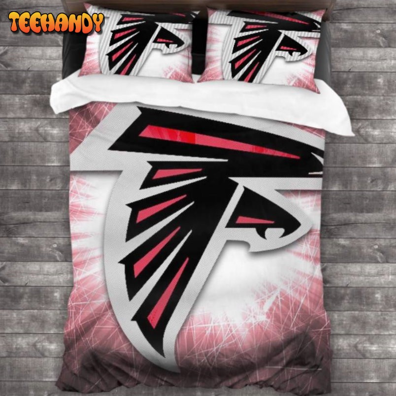 Bedding Sets with 3 Pieces Atlanta Falcons Logo Bedding Sets