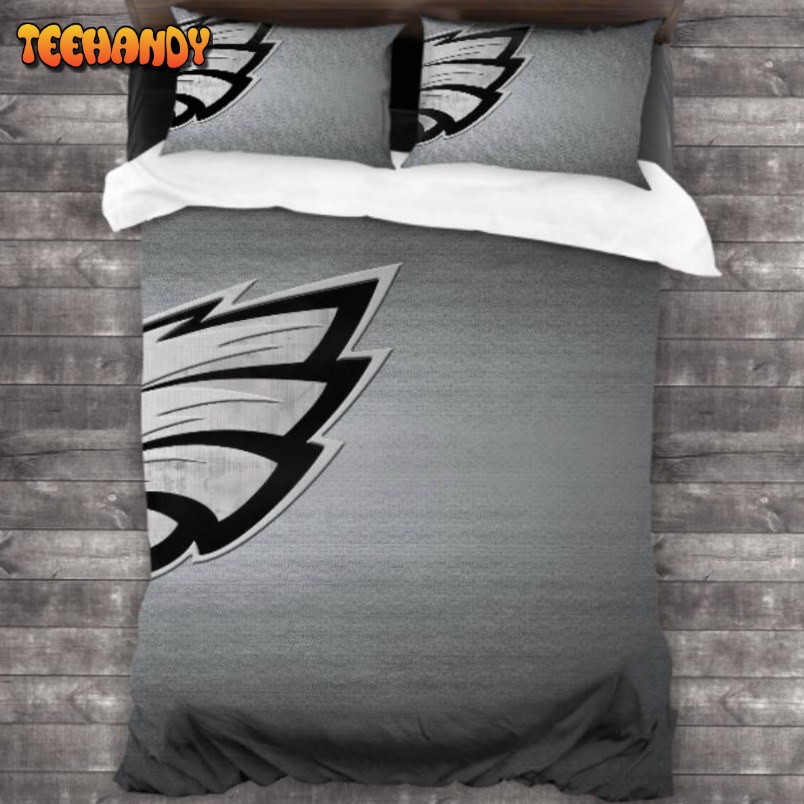 Philadelphia Eagles Bedding Set Duvet Cover Comforter Cover Pillowcase  3-Pieces