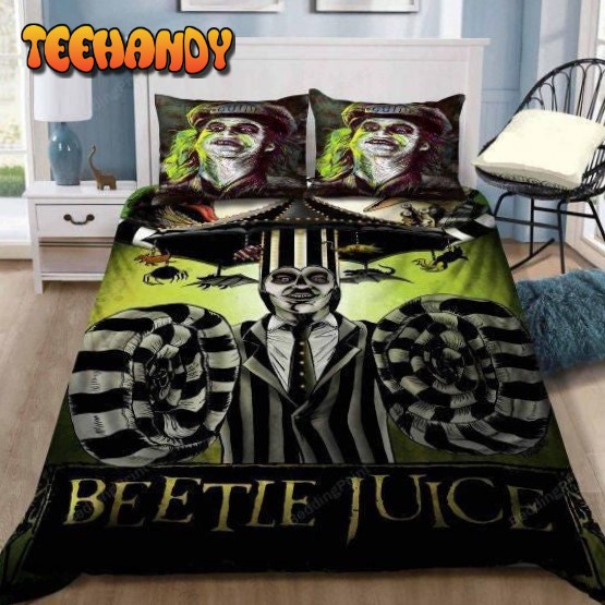 Beetlejuice Bedding Set Duvet Cover Bedding Sets