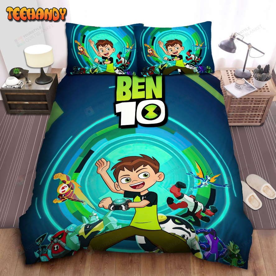 Ben 10, Cannonbolt And Diamondhead Get Your Back Duvet Cover Bedding Sets