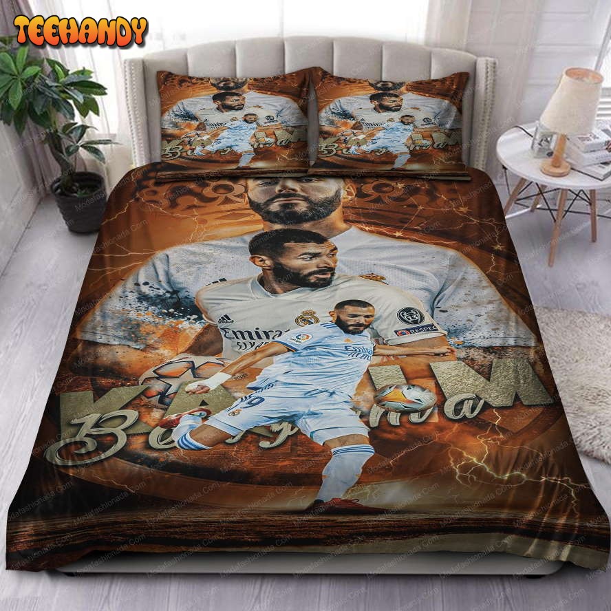 Benzema Legend Real Madrid Laliga 04 Bedding Sets