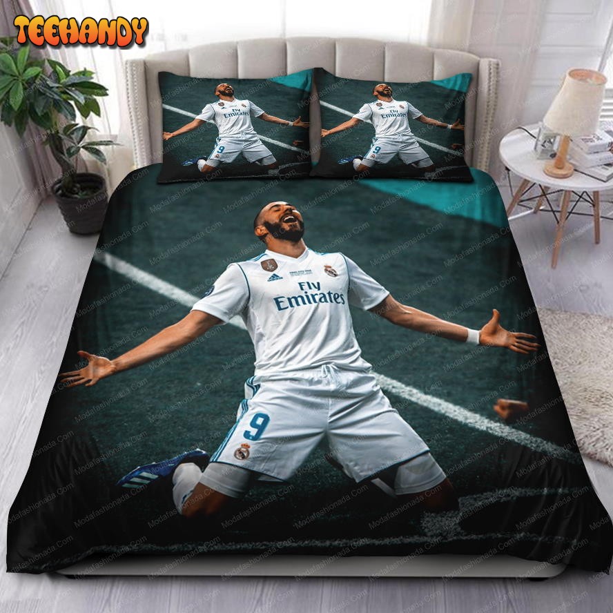 Benzema Legend Real Madrid Laliga 08 Bedding Sets