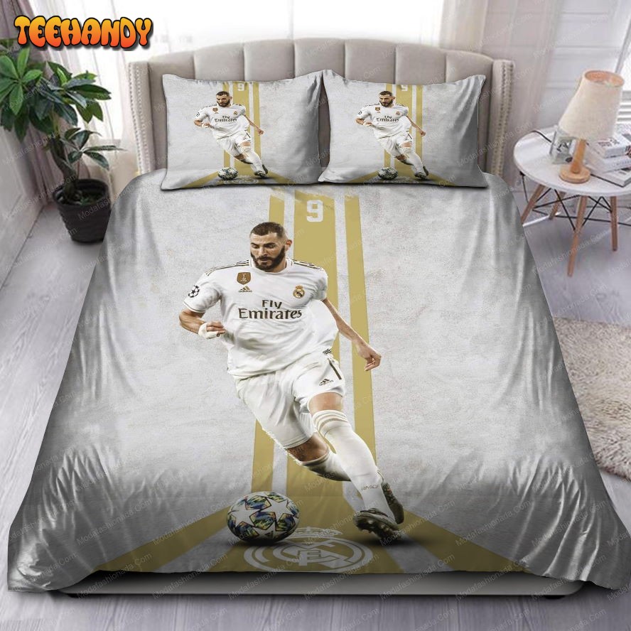 Benzema Legend Real Madrid Laliga 18 Bedding Sets