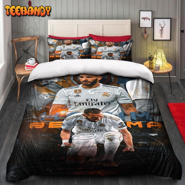 Benzema Legend Real Madrid Laliga 20 Bedding Sets