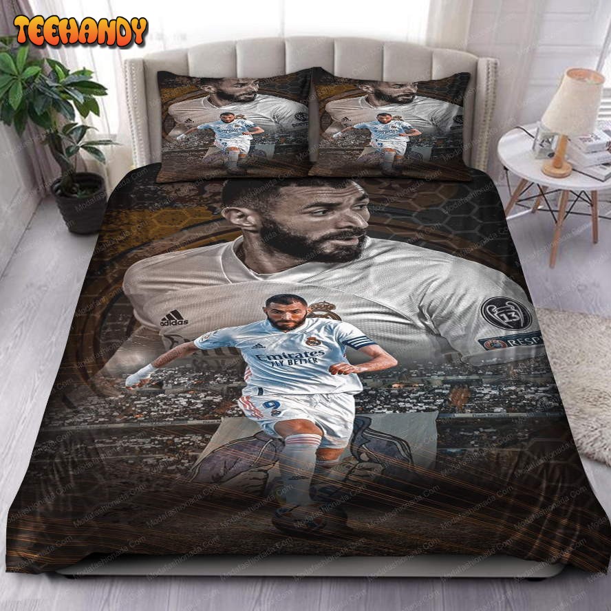 Benzema Legend Real Madrid Laliga Bedding Sets V1