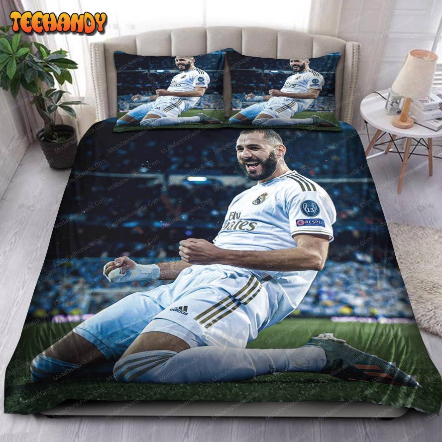 Benzema Legend Real Madrid Laliga Bedding Sets V2