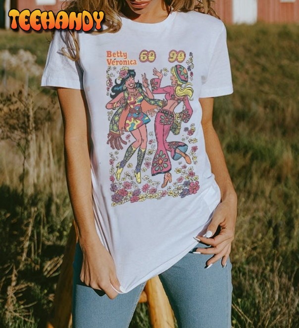 Betty and Veronica Vintage Comics T-shirt, Vintage 90s Archie Comics Shirt