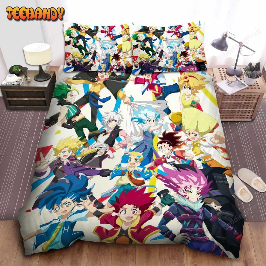 Beyblade Bed Sheets Duvet Cover Bedding Sets