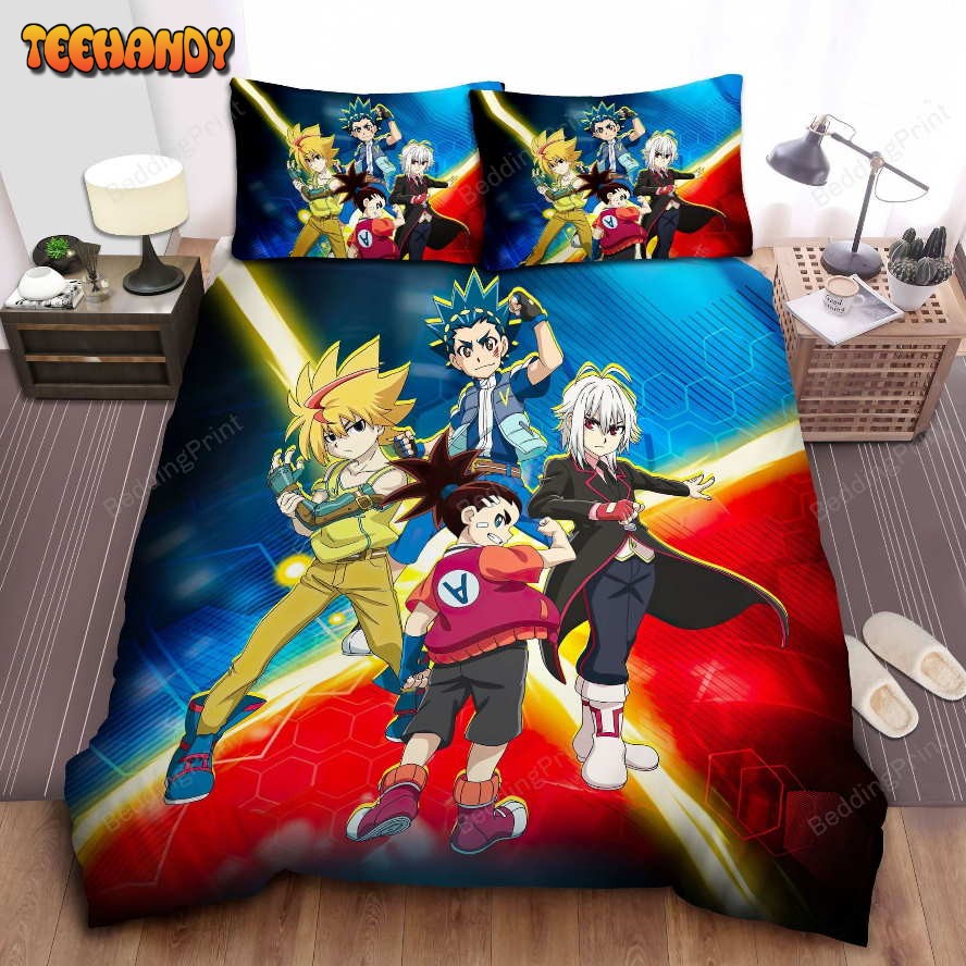 Beyblade Burst Bed Sheets Duvet Cover Bedding Sets