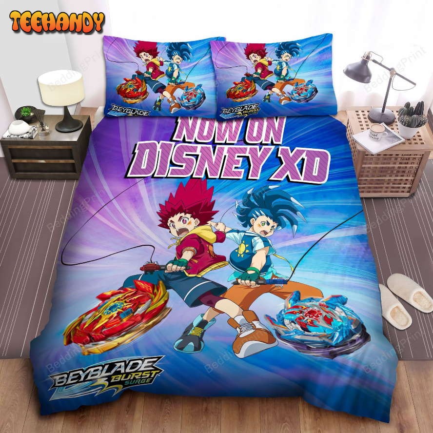 Beyblade Burst Surge Bed Sheets Duvet Cover Bedding Sets