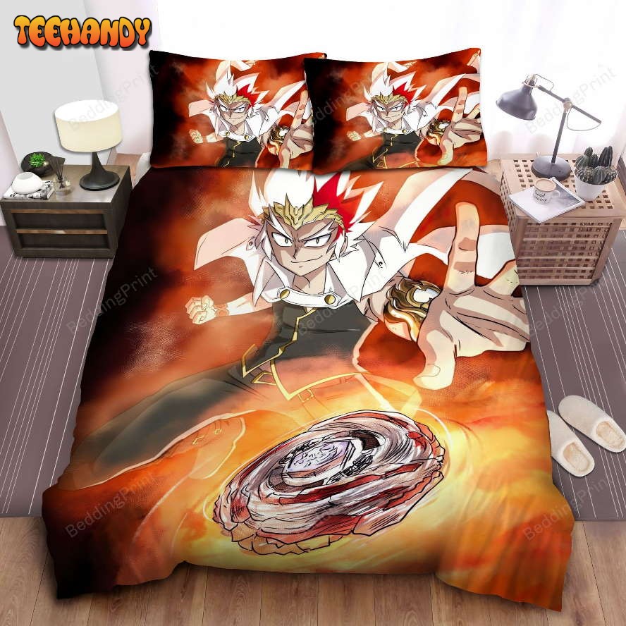 Beyblade Metal Fusion Ryuga Bed Sheets Duvet Cover Bedding Sets